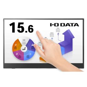IOデータ PCモニター (タッチパネル) ブラック [15.6型 /フルHD(1920×1080) /ワイド] LCD-CF161XDB-MT