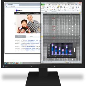EIZO｜エイゾー 液晶ディスプレイ(19型/IPS/SXGA 1280×1024/14ms/DVI-D/D-Sub)(ブラック) S1934-TBK