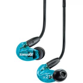シュア ダイナミック密閉型カナルイヤホン (トランスルーセントブルー) SE215SPE-A SHURE SE215 Special Edition