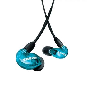 SHURE 【決算売り尽くしセール】SE215 Special Edition(SE215SPE-A トランス・ルーセント・ブルー)(国内正規品2年保証)(有線イヤフォン)(シュア)