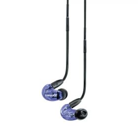 【エントリーで最大全額ポイント還元｜8/11まで】 SHURE｜シュアー イヤホン カナル型 パープル SE215SPE-PL-A [カナル型 /φ3.5mm ミニプラグ]【rb_audio_cpn】