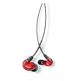 【中古】【VGP 殿堂入り金賞】SHURE シュア イヤホン 有線 SE215SPE-RD-A レッド 高遮音性 ノイズキャンセリング ゲーム ゲーミング スペシャルエディシ