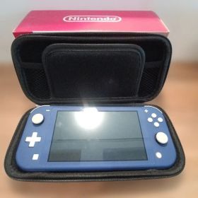 Nintendo Switch Lite ブルー ソフト スイッチ ケース付き
