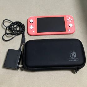 Nintendo Switch Lite Coral 本体 純正ケース