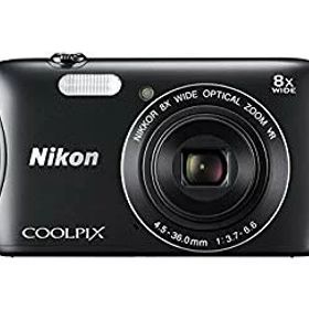 【中古】Nikon デジタルカメラ COOLPIX S3700 ブラック 光学8倍ズーム 2005万画素 S3700BK qqffhab
