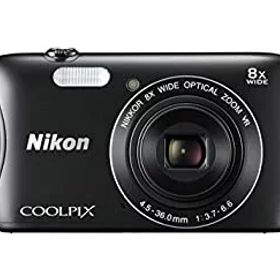 【中古】【39shop】Nikon★デジタルカメラ COOLPIX S3700 ブラック 光学8倍ズーム 2005万画素 S3700BK（良い）
