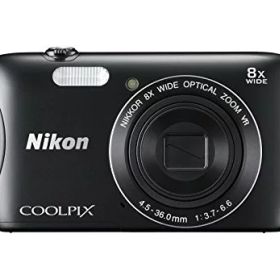 【中古】(非常に良い)Nikon デジタルカメラ COOLPIX S3700 ブラック 光学8倍ズーム 2005万画素 S3700BK