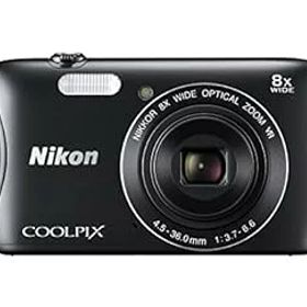 【中古】【良い】Nikon デジタルカメラ COOLPIX S3700 ブラック 光学8倍ズーム 2005万画素 S3700BK