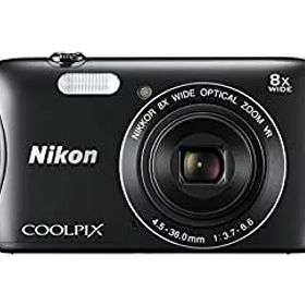 【中古】Nikon デジタルカメラ COOLPIX S3700 ブラック 光学8倍ズーム 2005万画素 S3700BK