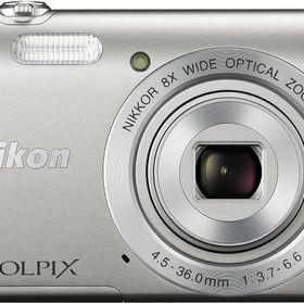 【中古】Nikon デジタルカメラ COOLPIX S3700 シルバー シルバー 光学8倍ズーム 2005万画素 S3700SL カメラ 中古 人気 おすすめ 高画質