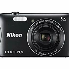 【中古】【非常に良い】Nikon デジタルカメラ COOLPIX S3700 ブラック 光学8倍ズーム 2005万画素 S3700BK