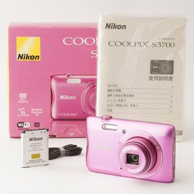 ニコン Nikon COOLPIX S3700 ピンク 8x 光学ズーム