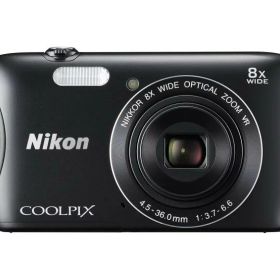 【中古】Nikon デジタルカメラ COOLPIX S3700 ブラック 光学8倍ズーム 2005万画素 S3700BK当店保証30日間 人気モデル 高画質 売れ筋