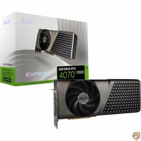 【5日最大2000円クーポン】MSI Gaming RTX 4070 TI Super 16G Expert Graphicsカード (NVIDIA Tiスーパー、256ビット、ブーストクロック:2685MHz、16GB GDRR6X 21Gbps、HDMI/DP、Ada Lovelace Architecture), G407TS16E