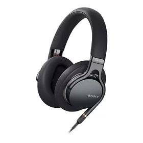【中古】［非常に良い］Sony MDR1AM2 有線 オーディオ オーバーヘッド ヘッドホン ブラック (MDR-1AM2/B)