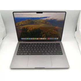 【中古】Apple MacBook Pro 14インチ M1 Pro(CPU:8C/GPU:14C) 16GB/512GB スペースグレイ MKGP3J/A (14インチ, 2021)【ECセンター】保証期間1ヶ月【ランクB】