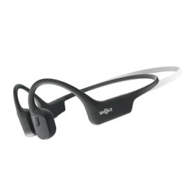 Shokz OpenRun Mini 骨伝導イヤホン ワイヤレス Bluetooth5.1 オープンイヤーヘッドホン 耳を塞がない 自動ペアリングヘッドフォン マイク付き ランニング・スポーツイヤフォン IP67防塵防水 スポーツヘアバンド付き 急速充電 8時間再生 ミニサイズ USB-C ブラック