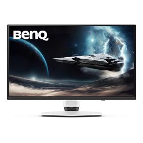 BenQ EX271UZ ゲーミングモニター 26.5型/ 3840×2160(4K)/ HDMI x2、DisplayPort x1、USB Type-C x1(90W給電)/ ホワイト/ スピーカー無し/ 第4世代QD-OLED/ 0.03ms/ 240Hz/ HDR True Black 400