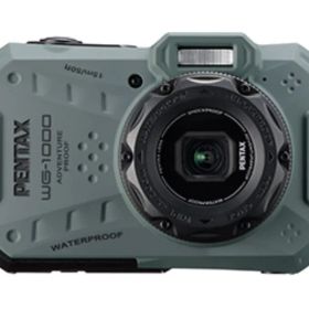 【新品/在庫あり】PENTAX WG-1000 オリーブ 本格防水アウトドアカメラ ペンタックス