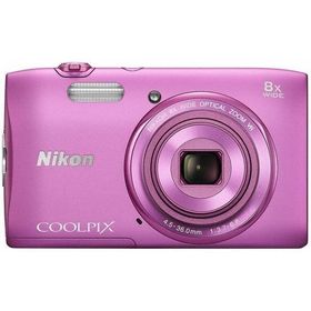 【中古】 ニコン Nikon COOLPIX S3600 8倍ズーム 2005万画素 アザレアピンク S3600PK 当店保証30日間 人気 ミラーレス 一眼レフ 交換レンズ カメラ