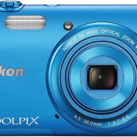 【中古】Nikon デジタルカメラ COOLPIX S3600 8倍ズーム 2005万画素 コバルトブルー S3600BL当店保証30日間 人気モデル 高画質 売れ筋