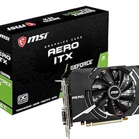 【中古】【39shop】MSI★GeForce GTX 1660 Ti AERO ITX 6G OC グラフィックスカード ブラック 国内正規流通品（非常に良い）