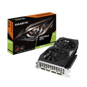 【中古】【非常に良い】GIGABYTE NVIDIA GeForce GTX 1660Ti 搭載 グラフィックボード 6GB WINDFORCE 2X ファンモデル GV-N166TOC-6GD