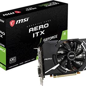 【中古】(未使用・未開封品)MSI GeForce GTX 1660 Ti AERO ITX 6G OC グラフィックスカード ブラック [国内正規流通品]