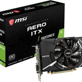 【中古】 MSI GeForce GTX 1660 Ti AERO ITX 6G OC グラフィックスボード VD6893