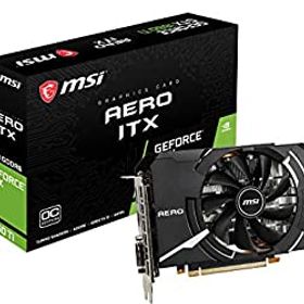 【中古】「ほぼ新品」MSI GeForce GTX 1660 Ti AERO ITX 6G OC グラフィックスカード ブラック [国内正規流通品]