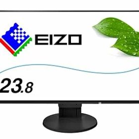 【中古】【39shop】EIZO★FlexScan 23.8インチ ディスプレイ モニター フルHD/IPSパネル/ノングレア/ブラック/5 無輝点 EV2451-RBK（非常に良い）