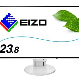 【中古】 EIZO FlexScan 23.8インチ ディスプレイ モニター (フルHD/IPSパネル/ノングレア/ホワイト/5 無輝点) EV2451-RWT