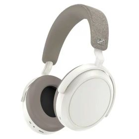 ゼンハイザー(Sennheiser) MOMENTUM 4 Wireless ワイヤレスヘッドホン ホワイト 高性能ドライバー ノイズキャンセリング 60時間のバッテリー再生 タッチパネル 低遅延 aptX Adaptive マルチポイント