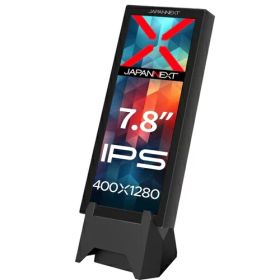 【長期保証付】ジャパンネクスト(JAPANNEXT) JN-MD-IPS7842 7.8インチ IPSパネル 解像度400×1280 縦型小型モバイルモニター ディスプレイ