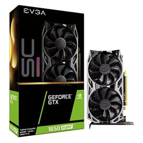 【中古】【未使用・未開封品】EVGA GeForce GTX 1650 Super SC ウルトラゲーム 4GB GDDR6 デュアルファン メタルバックプレート 04G-P4-1357-KR
