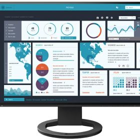 【送料無料】EIZO EV2795-BK 液晶ディスプレイ 27型/ 2560×1440/ HDMI、DisplayPort、USB Type-C/ ブラック/ スピーカー：あり【在庫目安:僅少】