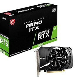 【中古】MSI GeForce RTX 3050 AERO ITX 8G OC グラフィックスボード VD7990