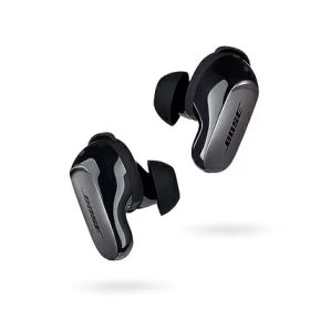 【中古】 Bose QuietComfort Ultra Earbuds 完全ワイヤレス ノイズキャンセリングイヤホン 空間オーディオ Bluetooth接続 マイク付 最大6時間再生 急速充電 ブラック
