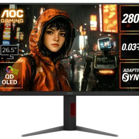 【ポイント10倍】 AOC PCモニター・液晶ディスプレイ Q27G4ZD/11 [26.5インチ Black&Red] 【P10倍】