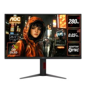 Q27G4ZD/11 AOC [ゲーミング液晶ディスプレイ 26.5型/2560×1440/HDMI、DisplayPort/ブラック/スピーカー：なし/280Hz]