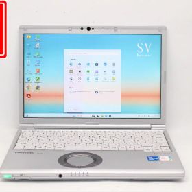 送料無料 あす楽対応 即日発送 訳有 フルHD 12.1インチ Panasonic Let's note CF-SV1RDLVS Windows11 卓越性能 第11世代Core i5-1145G7 16GB 爆速NVMe式256GB-SSD カメラ 無線Wi-Fi6 リカバリ Office付 Win11【ノートパソコン 中古パソコン 中古PC】（Windows10も対応可能）