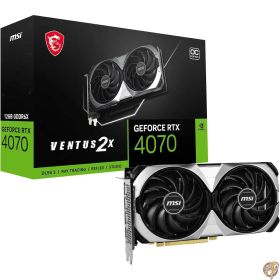 【5日最大2000円クーポン】MSI GeForce RTX 4070 VENTUS 2X 12G OC グラフィックスボード VD8471