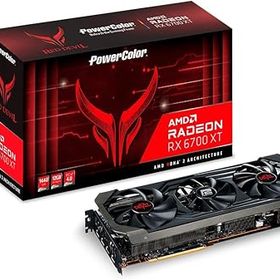 Power Color AMD Radeon RX6700XT搭載 グラフィックボード GDDR6 12GB 国内正規代理店品 AXRX 6700XT 12GBD6-3DHE/OC