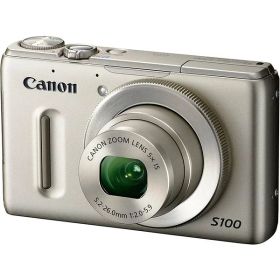 【中古】キヤノン Canon デジタルカメラ PowerShot シルバー S100 シルバー PSS100 SL 1210万画素 広角24mm 光学5倍ズーム 3.0型TFT液晶カラーモニター カメラ 中古 人気 おすすめ 高画質