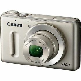 【中古】 キヤノン Canon デジタルカメラ PowerShot S100 シルバー PSS100 SL 1210万画素 広角24mm 光学5倍ズーム 3.0型TFT液晶カラーモニター 当店保証30日間 人気 ミラーレス 一眼レフ 交換レンズ カメ