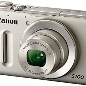 【中古】Canon デジタルカメラ PowerShot S100 シルバー PSS100(SL) 1210万画素 広角24mm 光学5倍ズーム 3.0型TFT液