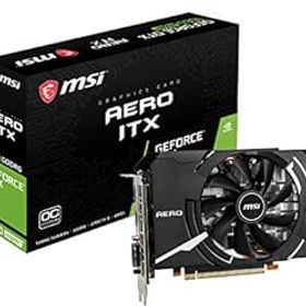 【中古】【39shop】MSI★GeForce GTX 1660 SUPER AERO ITX OC グラフィックスボード VD7112（非常に良い）