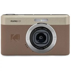 【エントリーで最大2万ポイント当たる｜8/23まで】 Kodak｜コダック KODAK PIXPRO コンパクトデジタルカメラ CLASSIC SERIES ブラウン C1BN