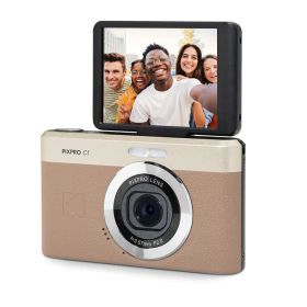 KODAK Pixpro C1 - 超コンパクトデジタルカメラ| 13MP BSI CMOS、4倍ズーム、2.8インチLCDスクリーン、LEDフラッシュ - Marron