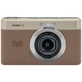 コダック デジタルカメラ PIXPRO C1 ブラウン 1台(C1BN2A) 取り寄せ商品
